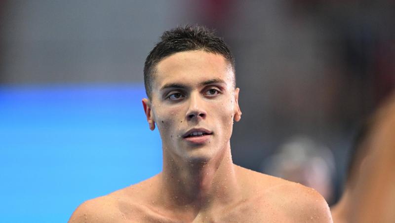 David Popovici a câștigat medalia de aur la Campionatele Naționale de natație din 2026. Prima competiție oficială din acest an