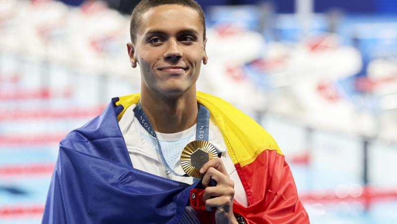 David Popovici a câștigat medalia de aur la Campionatele Naționale de natație din 2026. Prima competiție oficială din acest an