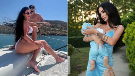Imagini rare cu Daniela Crudu. Cum arată acum fosta asistentă TV de c&acirc;nd e mamă de doi copii