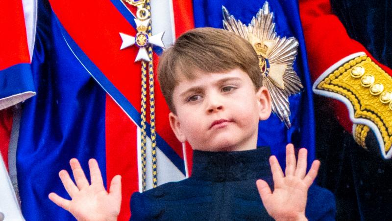 Prințul Louis a împlinit 8 ani. Fotografia oficială a fost făcută publică GALERIE FOTO