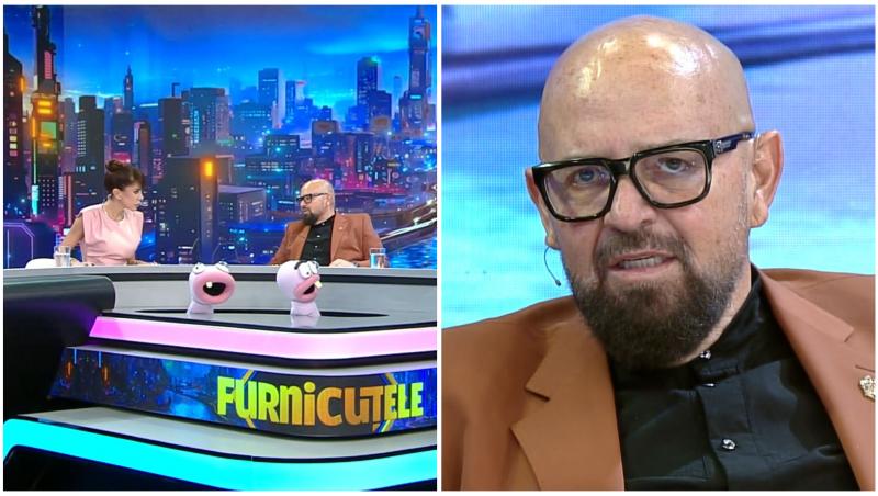 Colaj cu Denise Rifai și Cristian Popescu Piedone la Furnicuțele