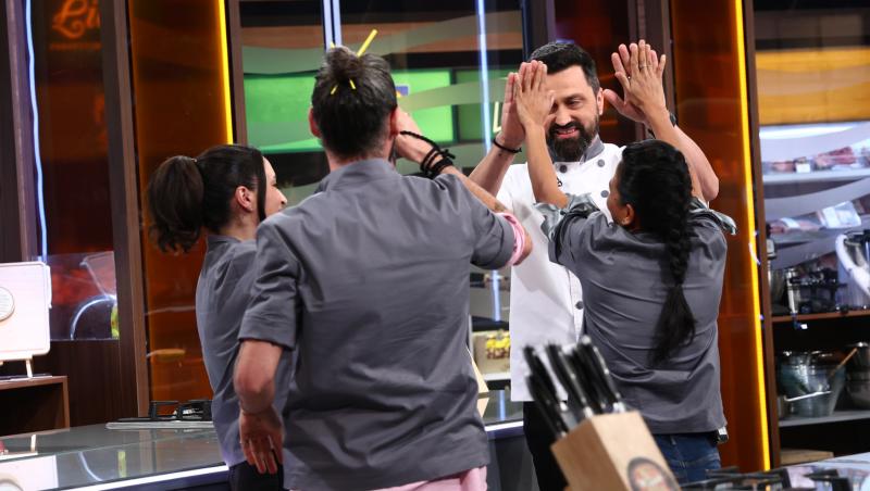 Chefi la cuțite, 27 aprilie. Egalitate pentru 2 echipe după al șaptelea battle. Ce concurenți au fost trimiși la proba individuală