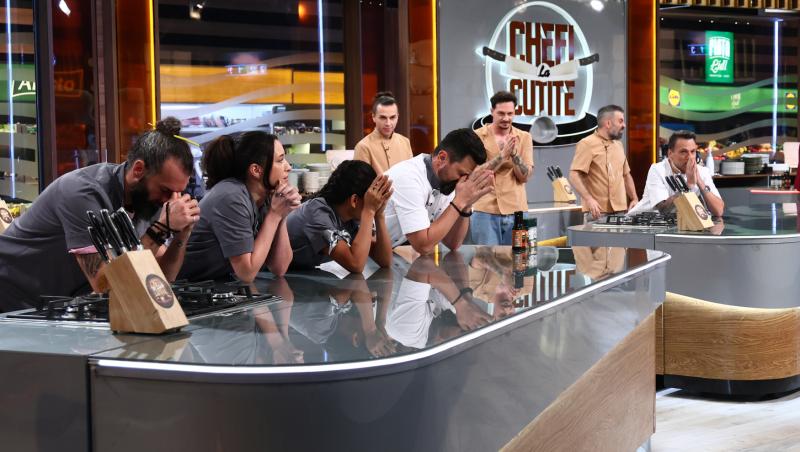 Chefi la cuțite, 27 aprilie. Egalitate pentru 2 echipe după al șaptelea battle. Ce concurenți au fost trimiși la proba individuală