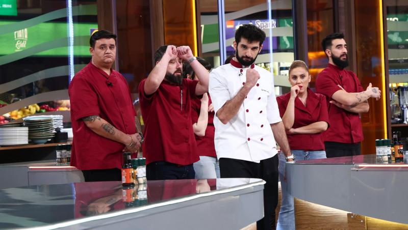 Chefi la cuțite, lider de audiență. Echipele gri și bordo, la egalitate ieri seară. Conflict puternic al juraților, diseară