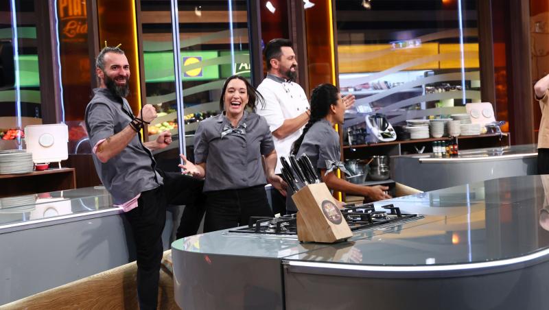 Chefi la cuțite, lider de audiență. Echipele gri și bordo, la egalitate ieri seară. Conflict puternic al juraților, diseară