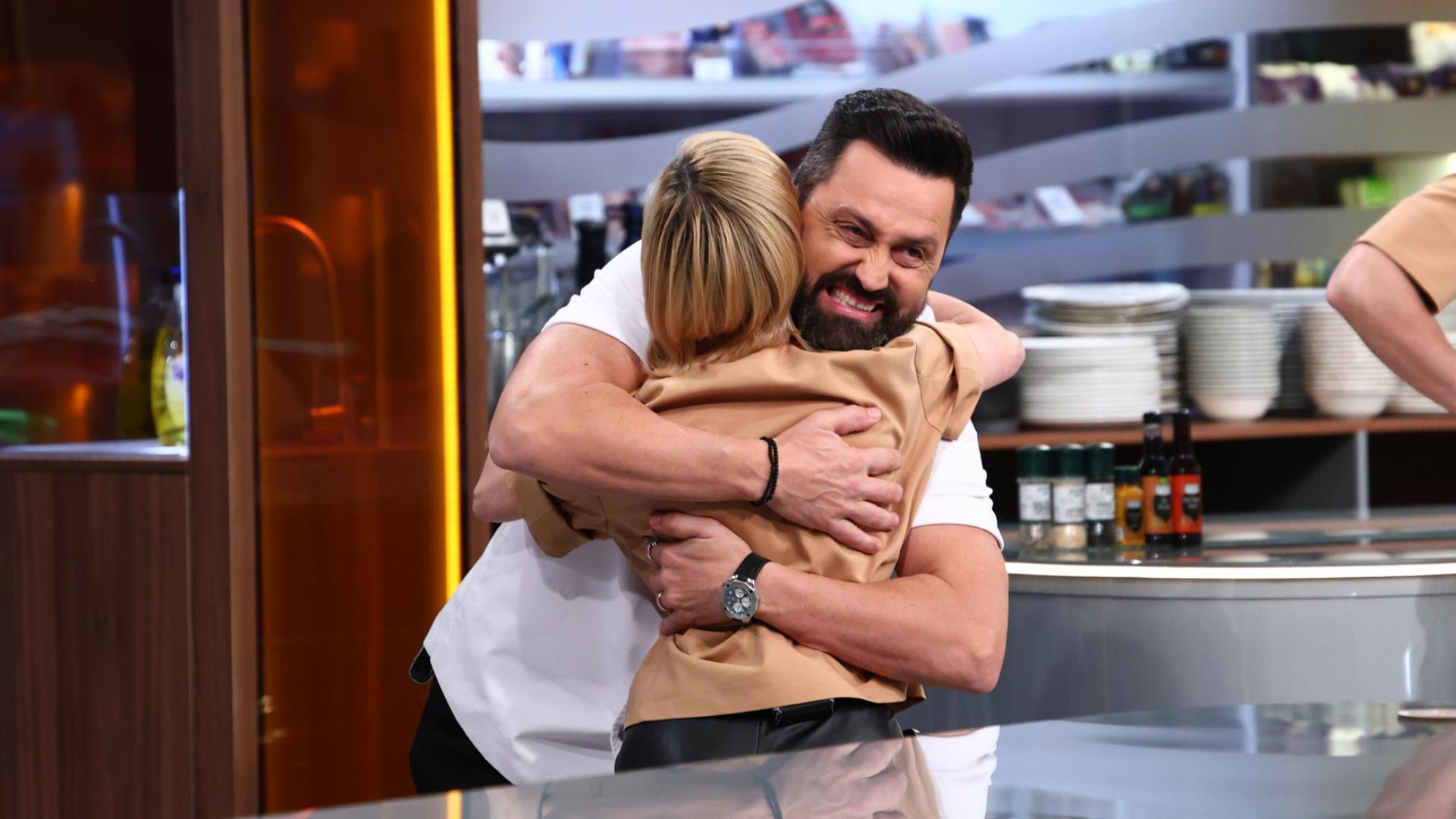 Chef Orlando Zaharia si o concurenta