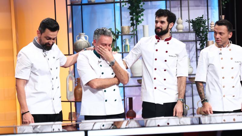 Chefi la cuțite, 28 aprilie 2026. Ce concurent a fost eliminat după cel de-al optulea battle. Chef Sautner a izbucnit în lacrimi