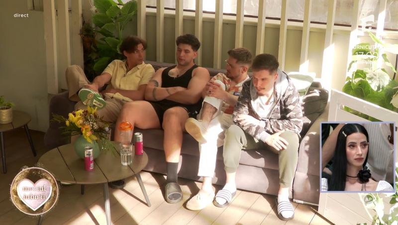 Mireasa, sezon 13. Denis a dat cărțile pe față despre Raluca! Ce a recunoscut de față cu băieții