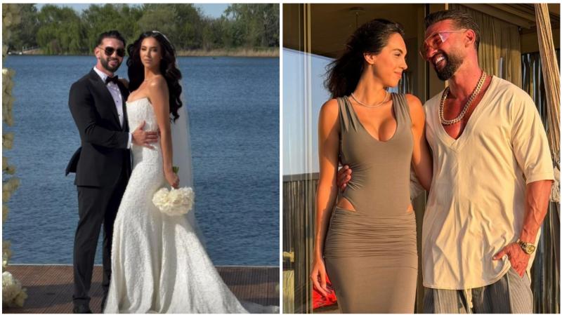 Colaj cu Dorian Popa și soția lui, Andreea, &icirc;n două ipostaze diferite