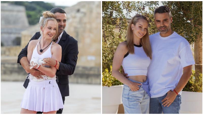 Colaj cu Sandra Izbașa și Răzvan Bănică la Power Couple Rom&acirc;nia &icirc;n două ipostaze diferite