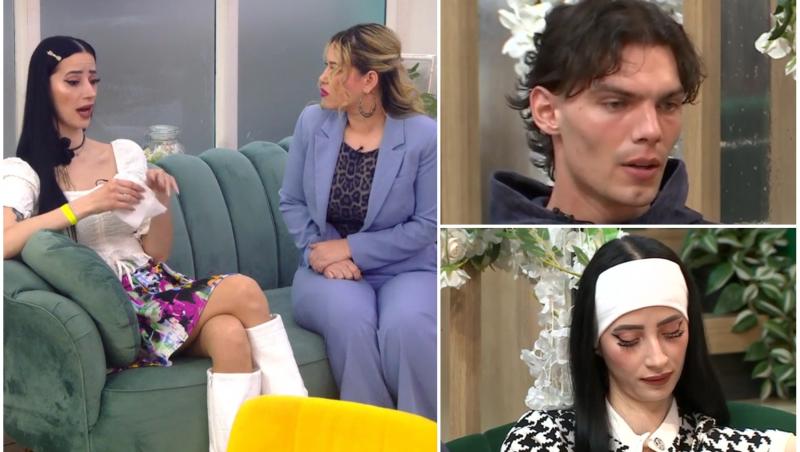 colaj foto cu denis si raluca si roxana la mireasa meciul iubirii