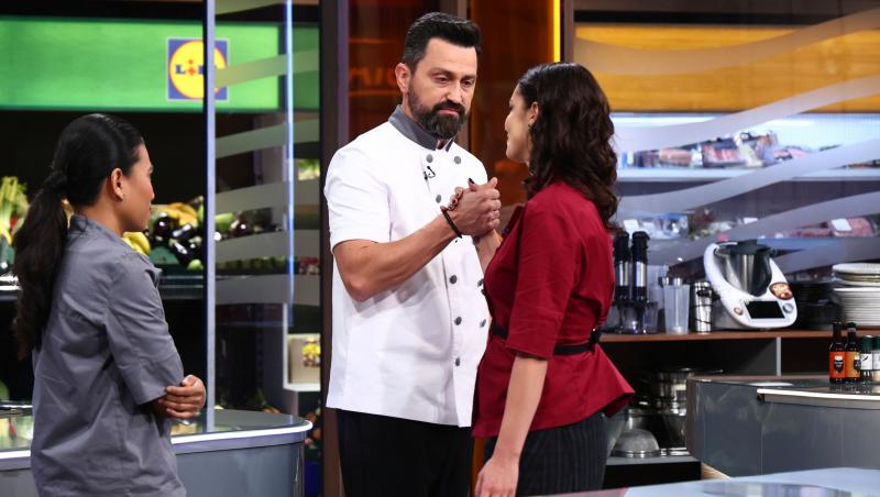 Nou record de audiență cu ediția Chefi la cuțite de ieri. Echipa bej a câștigat bătălia culinară, iar Anastasiia a fost eliminată