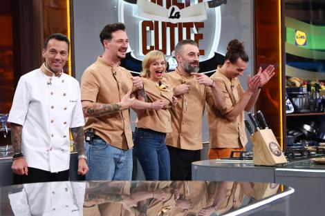 Nou record de audiență cu ediția Chefi la cuțite de ieri. Echipa bej a c&acirc;știgat bătălia culinară, iar Anastasiia a fost eliminată