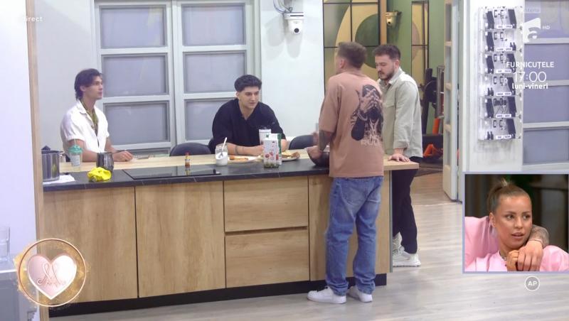 Mireasa, sezon 13. Denis s-a certat cu Sebastian și s-a ajuns la tensiuni uriașe și replici dure! De la ce a pornit totul