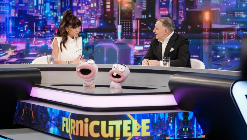 Vali Vijelie, invitat la Furnicuțele, a făcut dezvăluiri despre carieră, viața de cuplu și gelozie, într-o discuție plină de umor cu Denise Rifai.