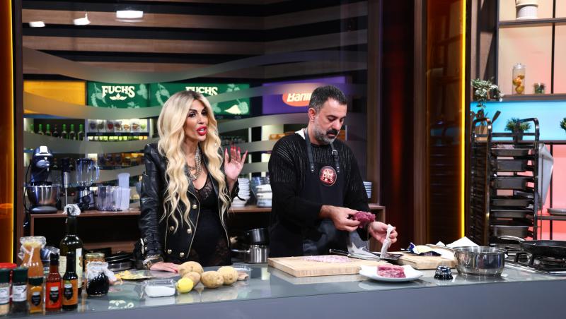 Chefi la cuțite, 6 aprilie 2026. Florin Stamin a gătit încurajat de Raluca Bădulescu. Câte cuțite a primit