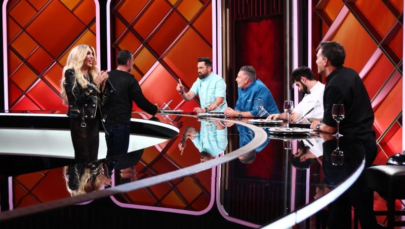 Chefi la cuțite, 6 aprilie 2026. Florin Stamin a gătit încurajat de Raluca Bădulescu. Câte cuțite a primit