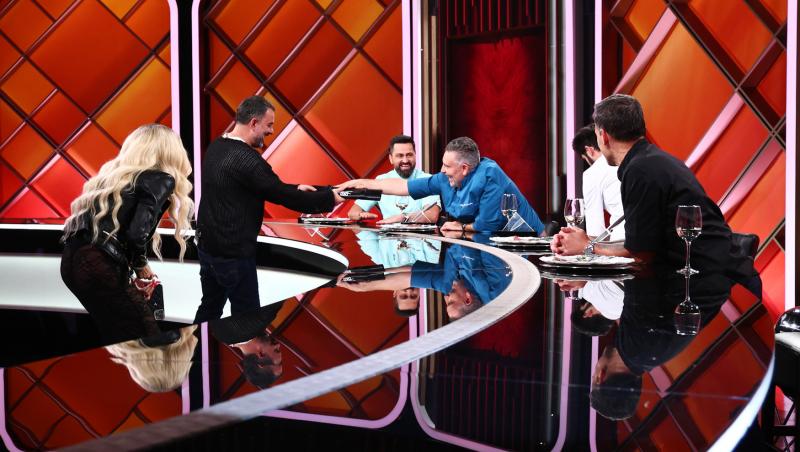 Chefi la cuțite, 6 aprilie 2026. Florin Stamin a gătit încurajat de Raluca Bădulescu. Câte cuțite a primit