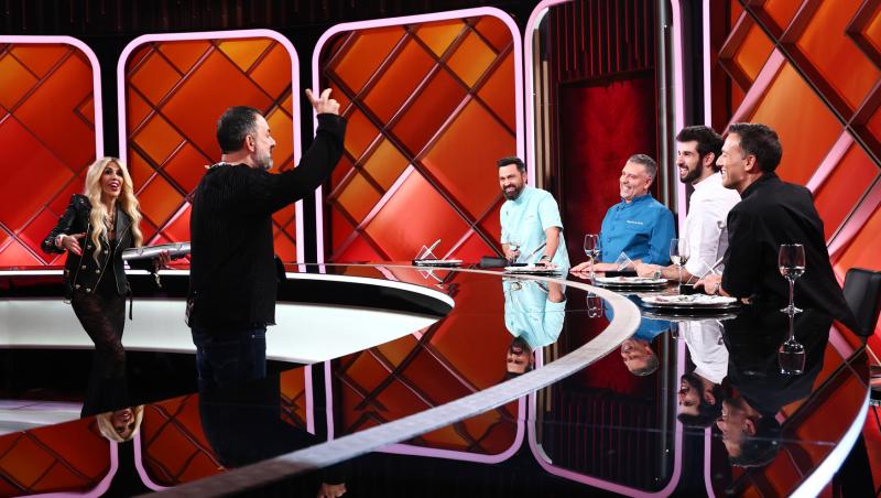 Chefi la cuțite, 6 aprilie 2026. Florin Stamin a gătit încurajat de Raluca Bădulescu. Câte cuțite a primit