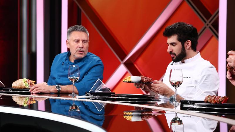 Chefi la cuțite, 6 aprilie 2026. Simina Baciu i-a surprins pe chefi cu torturile ei în formă de mici, frigărui, burger și shaorma