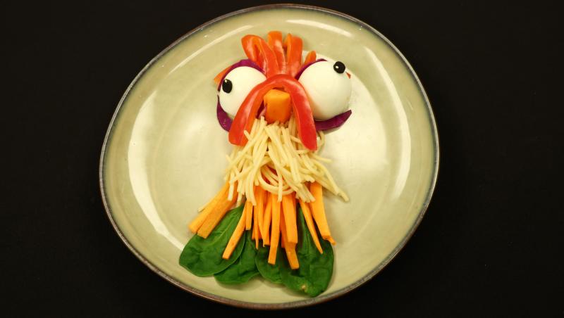 Chefi la cuțite, 7 aprilie 2026. Laleh Mohmedi, personaje animate în farfurie. Cum arată creațiile apreciate de Jamie Oliver