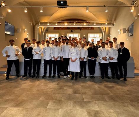 Chef Richard Abou Zaki, invitat de prestigioasa școală culinară ALMA să țină o lecție