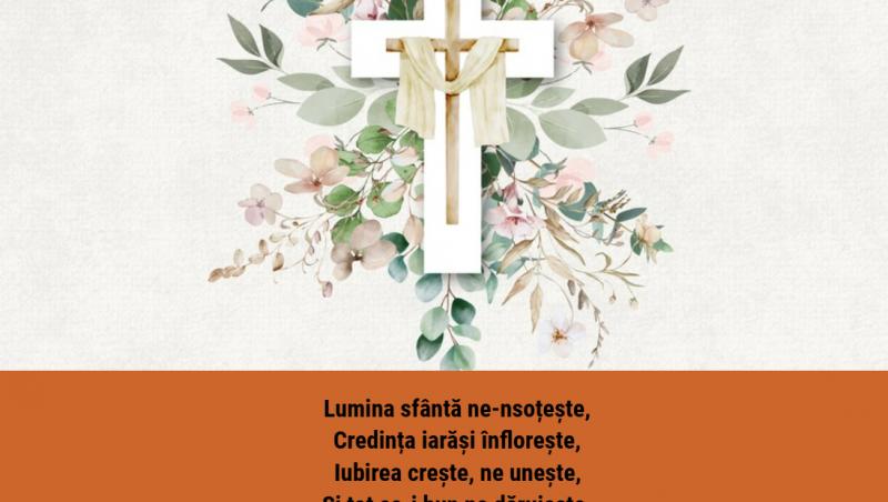 Mesaje și Felicitări de Paște 2026. Urări creștine, haioase, formale sau calde și prietenoase pentru Învierea Domnului