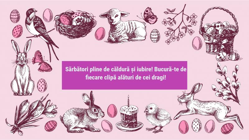 Mesaje și Felicitări de Paște 2026. Urări creștine, haioase, formale sau calde și prietenoase pentru Învierea Domnului