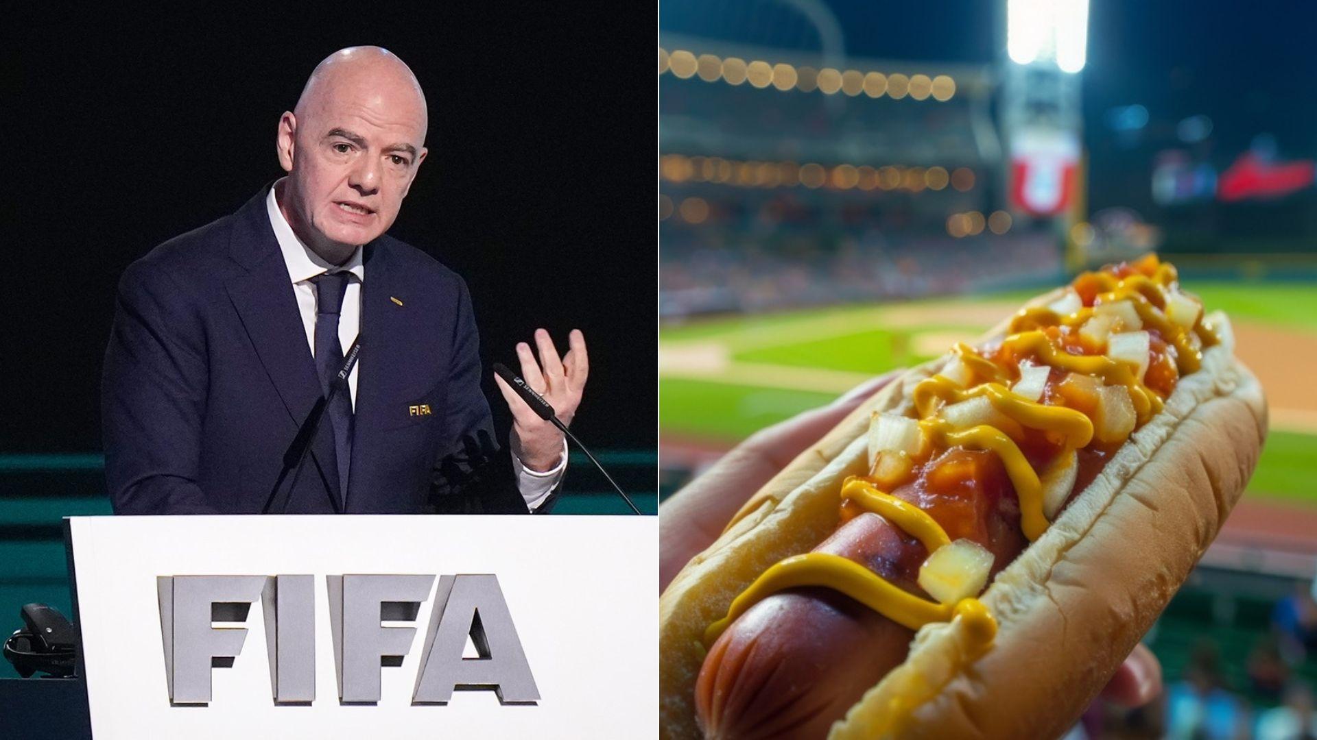 președintele fifa și un hot dog