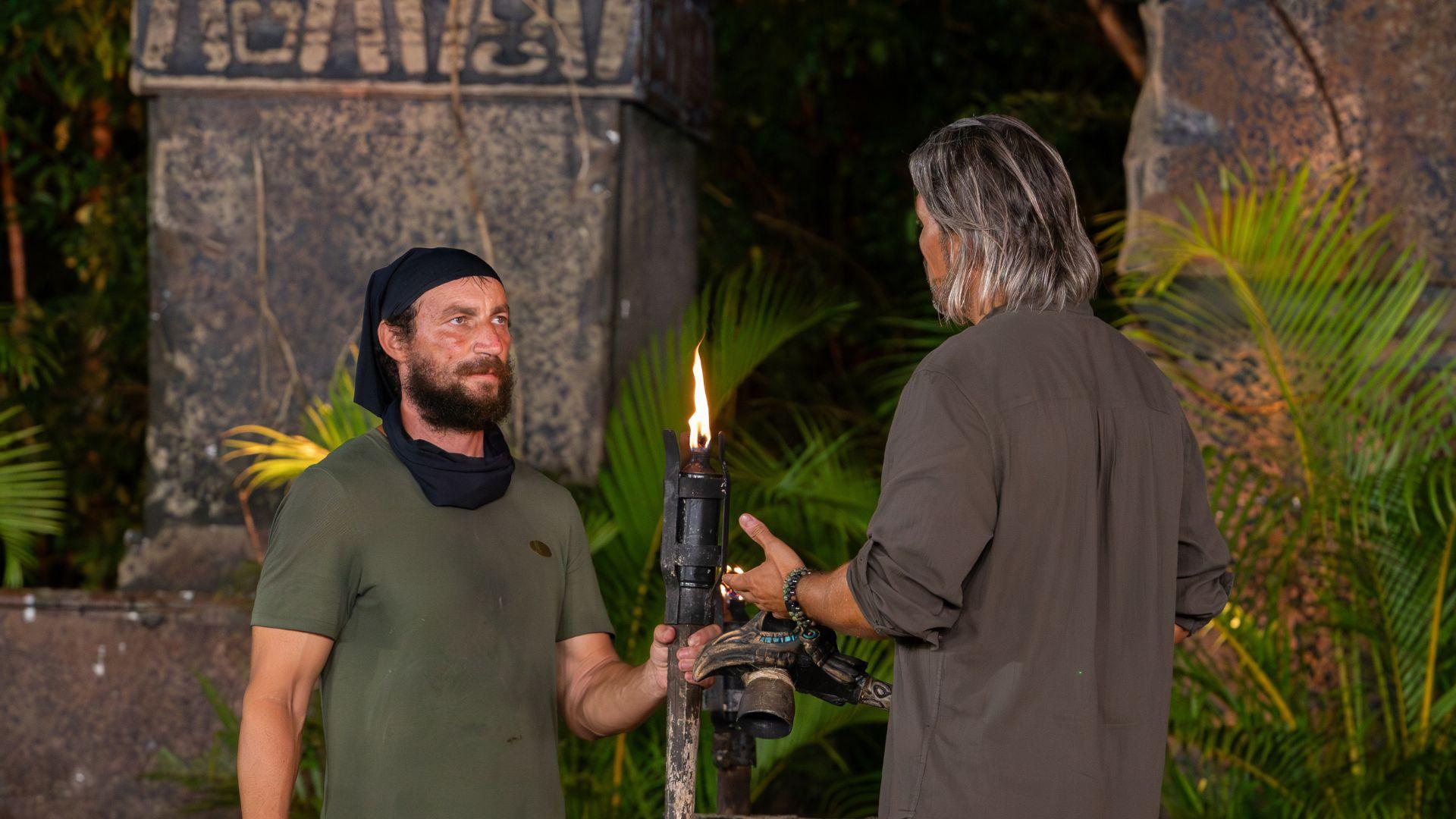 Marian Godină a pierdut Duelul de eliminare și a părăsit competiția Survivor. Cum și-a luat rămas bun de la colegii săi