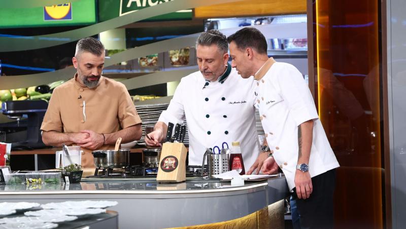 Conflict puternic între Chef Popescu și Chef Sautner, în bătălia culinară, la Chefi la cuțite. Irina Fodor intervine