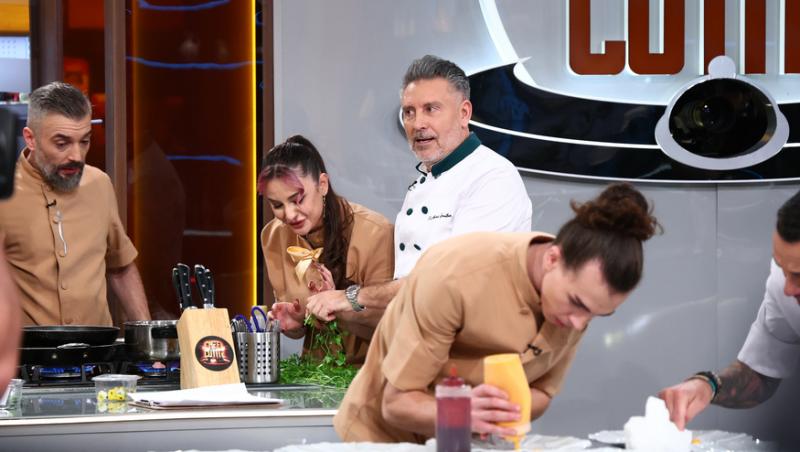 Chefi la cuțite, 11 mai 2026. Echipa verde a primit o sancțiune în premieră, după ce chef Sautner a încălcat regulamentul
