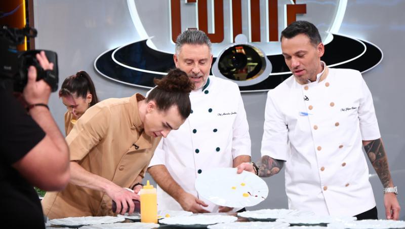 Chefi la cuțite, 11 mai 2026. Echipa verde a primit o sancțiune în premieră, după ce chef Sautner a încălcat regulamentul
