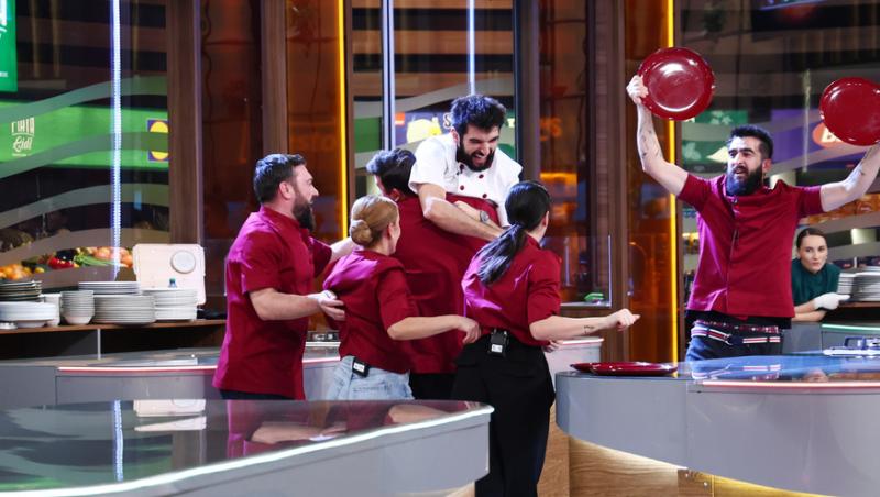 Chefi la cuțite, 11 mai 2026. Cine a câștigat battle-ul 13. Echipa verde a fost descalificată. Reacția lui chef Sautner