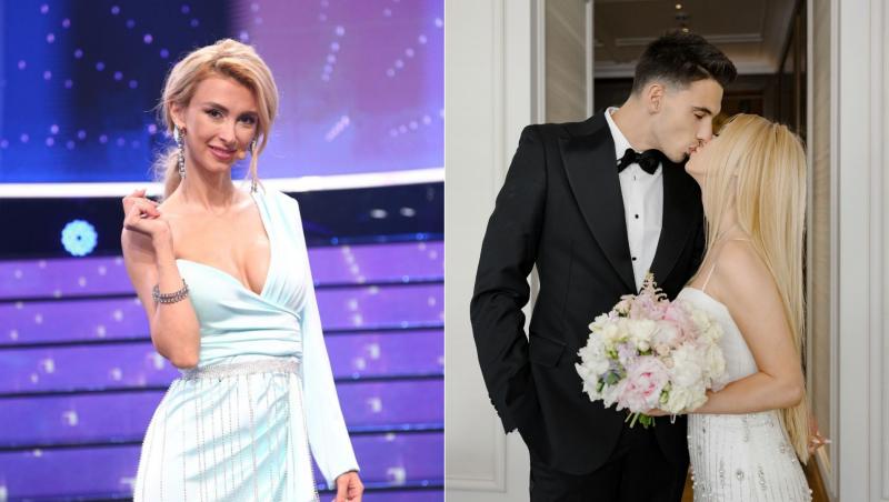 Nunta Andreei Bălan cu Victor Cornea a fost un eveniment spectaculos cu peste 250 de invitați, tort impresionant, ținute elegante și un show pirotehnic grandios.