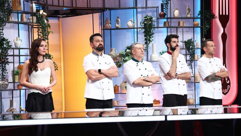Chefi la cuțite, 12 mai 2026. Cine este eliminat. Echipa bej a pierdut un concurent: „Mă emoționez și îmi vine să plâng”