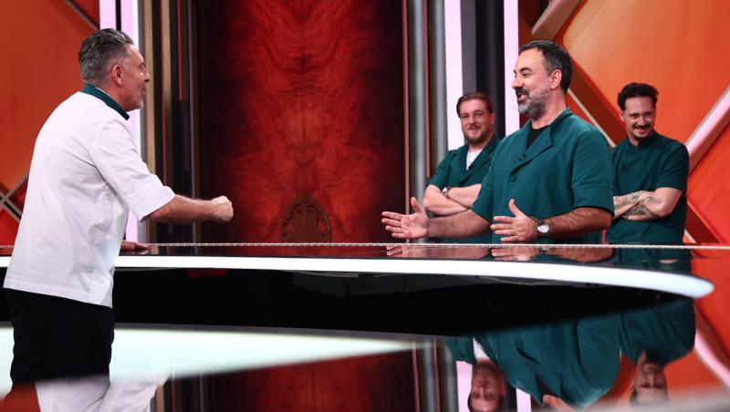 Chefi la cuțite, 12 mai 2026. Cine este eliminat. Echipa bej a pierdut un concurent: „Mă emoționez și îmi vine să plâng”