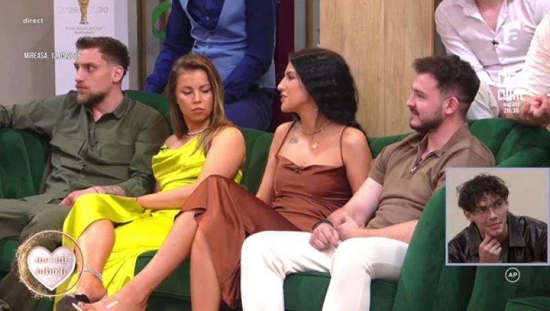 Mireasa, sezon 13. Amalia a avut acuzații neașteptate la adresa lui Denis! Ce reacție a avut Sebastian