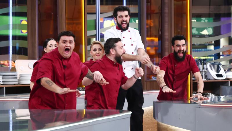 Echipa bordo a obținut o nouă victorie. Provocare dură: Chefii își impun unii altora combinații grele de ingrediente