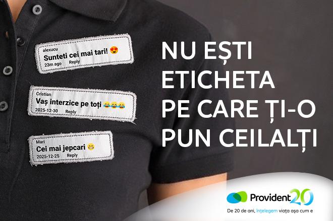 (P) Provident. 20 de ani &icirc;n care am &icirc;nvățat să &icirc;nțelegem viața așa cum e