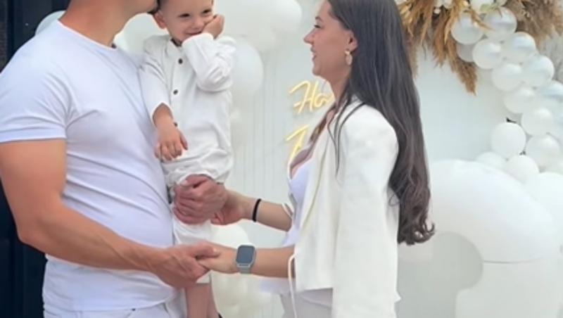 Momente de sărbătoare pentru Gabriela și Valentin din sezonul 6 Mireasa. Ce au celebrat alături de fiul lor