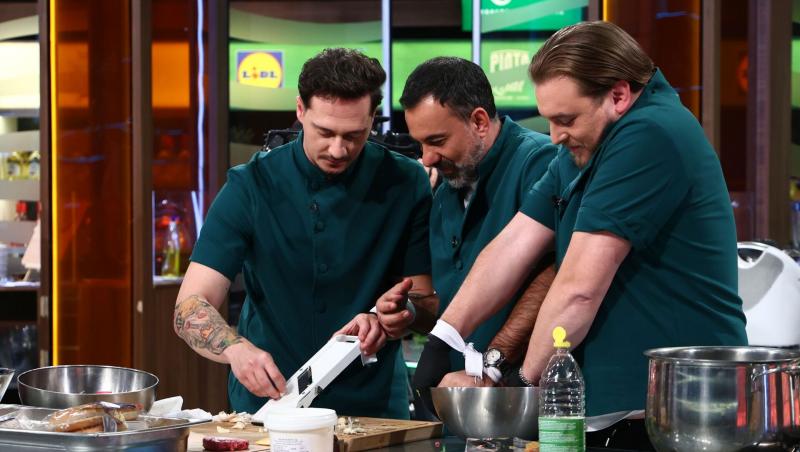 Confruntare memorabilă la Chefi la cuțite: concurenții gătesc legați la mâini într-o bătălie culinară cu rețete din filme celebre