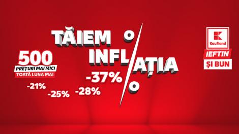 (P) Kaufland vine cu reduceri de p&acirc;nă la 40% la sute de produse