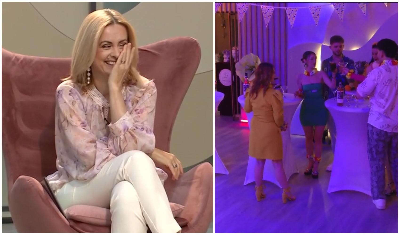 colaj foto cu simona gherghe si concurenti la petrecerea de la mireasa sezonul 13