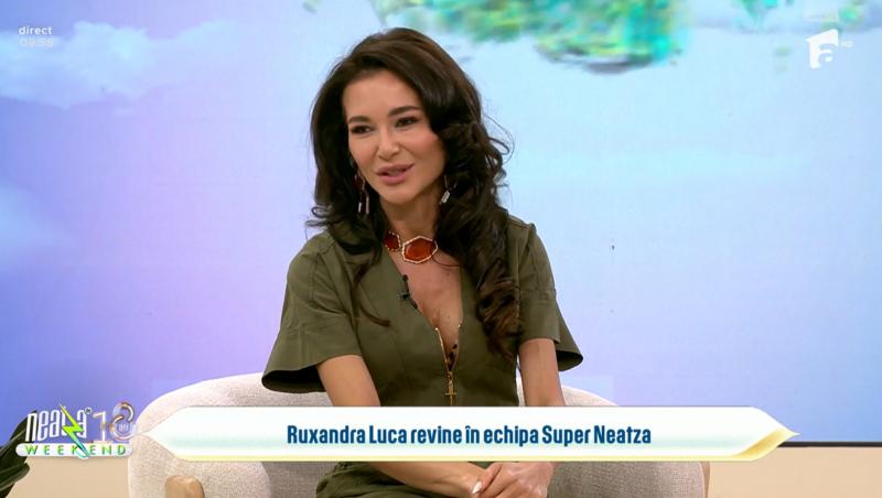 Ruxandra Luca a revenit în echipa Super Neatza. Ce a spus după o lungă absență: „A fost cea mai grea perioadă din viața mea”