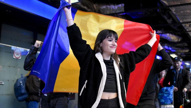 Alexandra Căpitănescu, mesaj pentru fanii din Republica Moldova. Ce a spus artista după punctajul primit la Eurovision