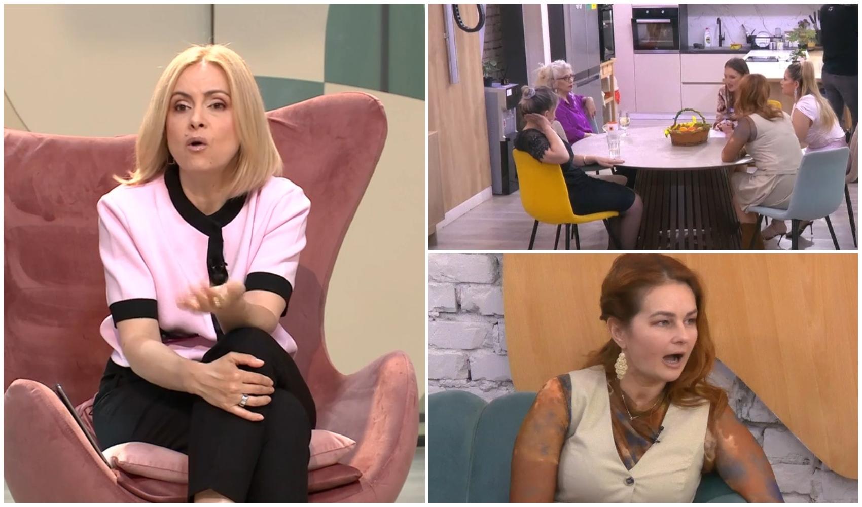 colaj foto cu simoan gherghe, melinda si concurentii din casa mireasa sezonul 13