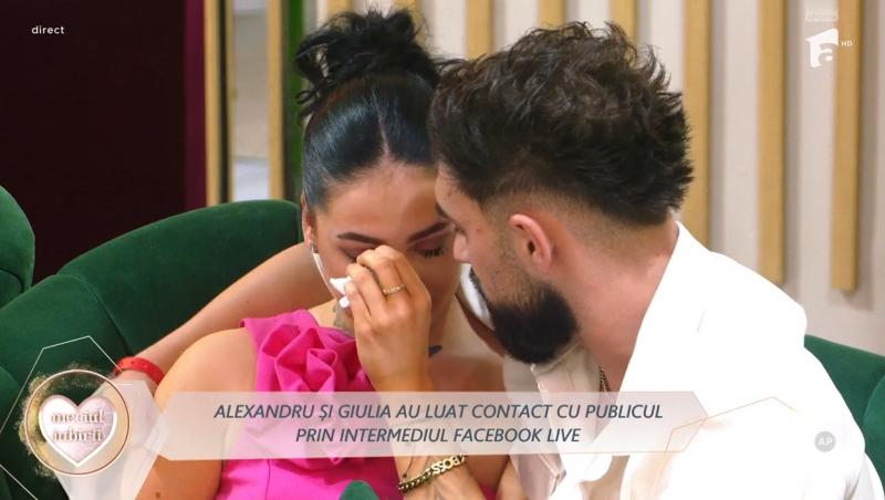 Mireasa, sezonul 13. Giulia, în lacrimi după ce au apărut speculații despre orientarea ei! Ce detalii au ieșit la iveală