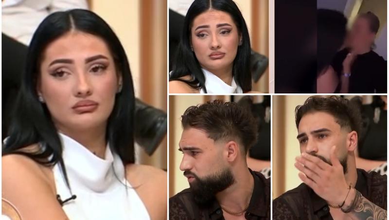 colaj foto cu giulia si alexandru si simona gherghe, la emisiunea mireasa sezonul 13