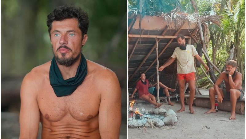 colaj foto cu lucian si alti concurenti de la survivor romania